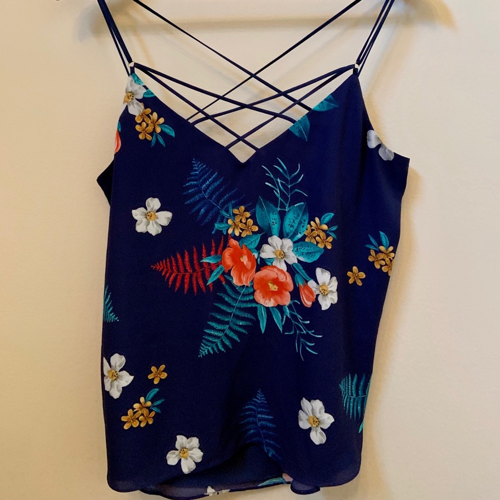 New Express Floral Top